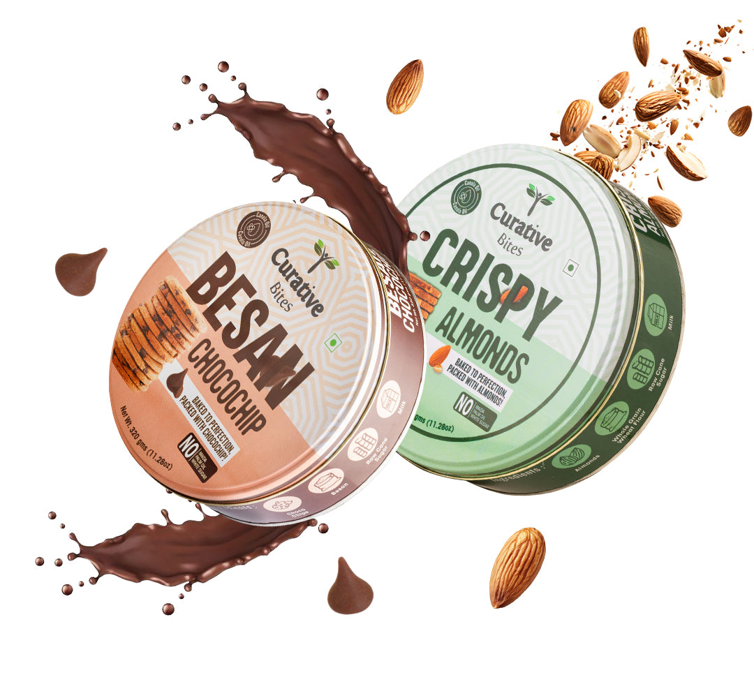 Besan ChocoChip & Crispy Almonds