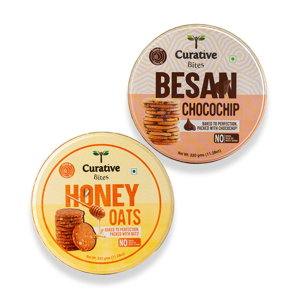 Besan ChocoChip & Honey Oats – curativebites