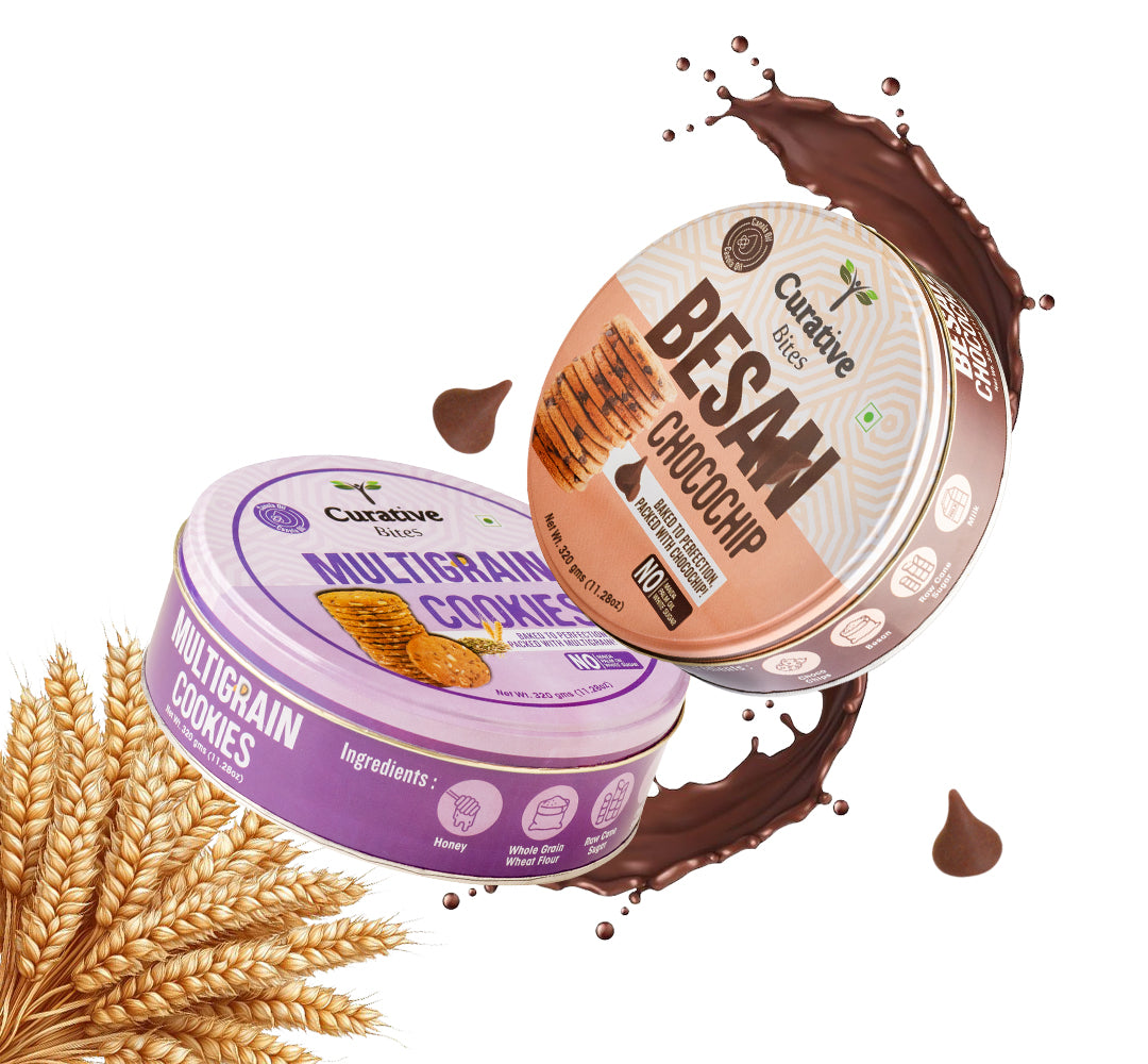 Besan ChocoChip & Multi Grain Cookies