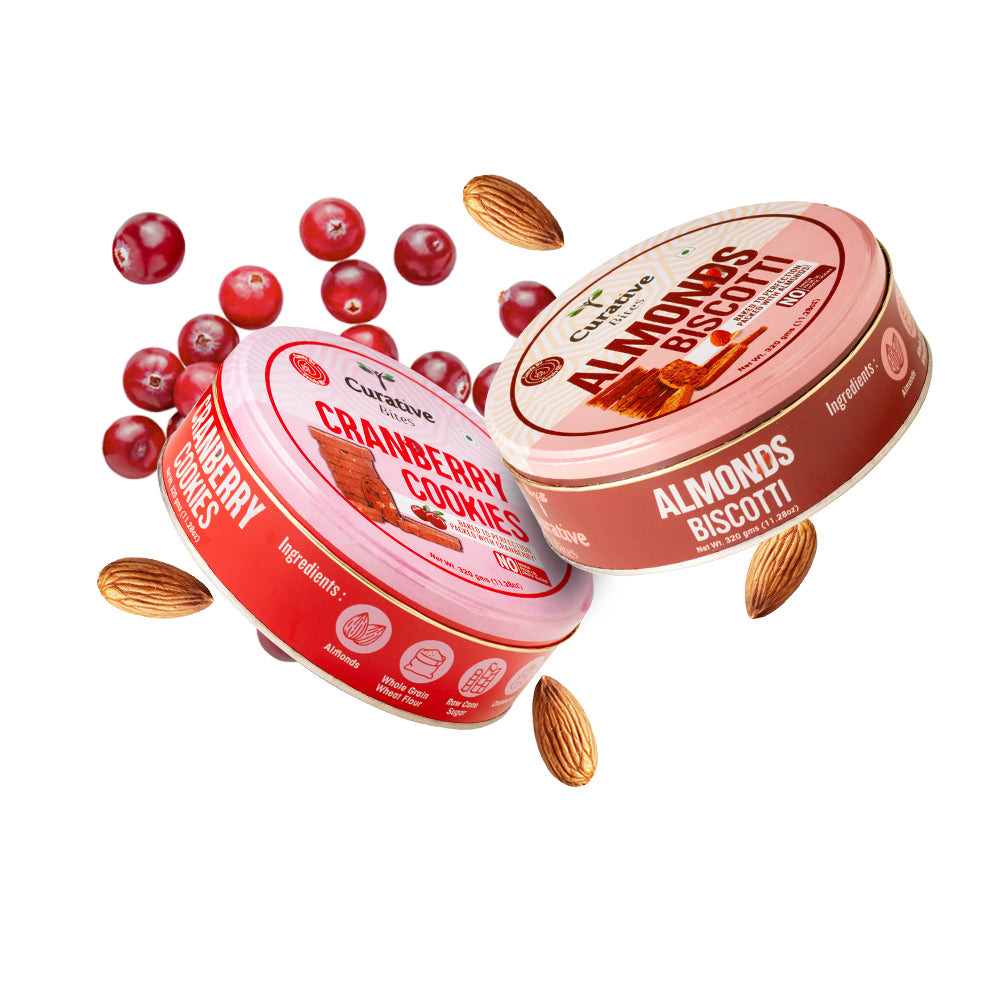 Cranberry Cookies & Almond Biscotti