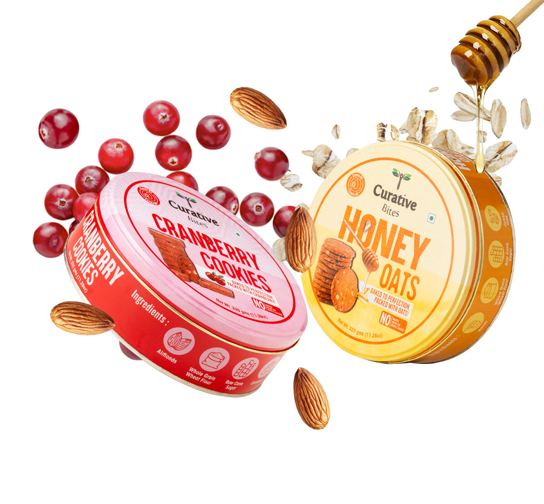 Cranberry Cookies & Honey Oats Cookies