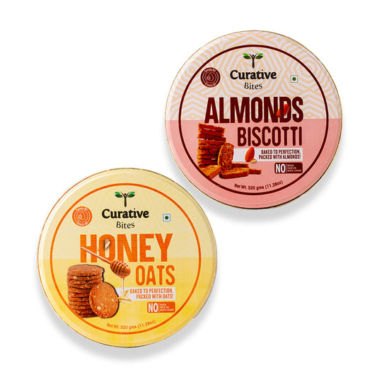 Almond Biscotti & Honey Oats