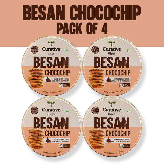Besan ChocoChip (Pack of 4)
