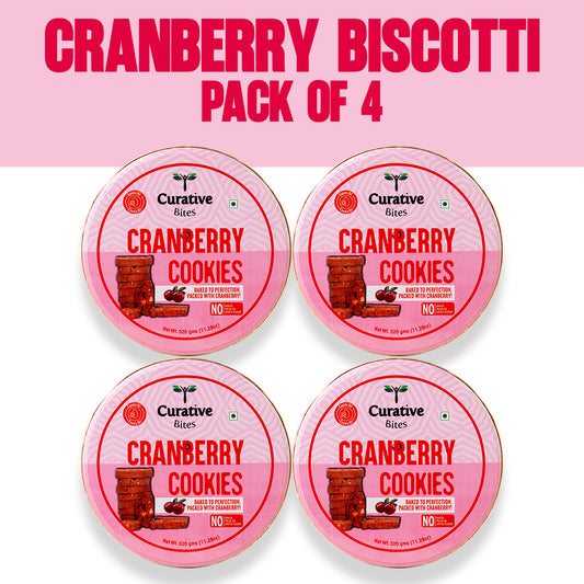 Cranberry Biscotti (Pack of 4)