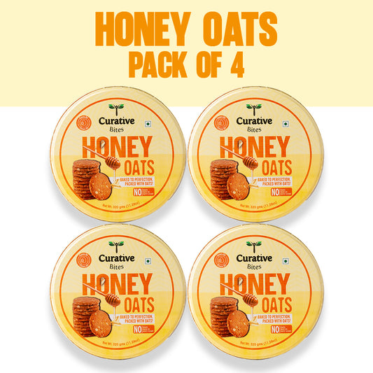 Honey Oats (Pack of 4)